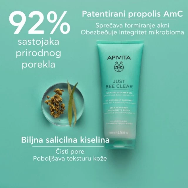 APIVITA JUST BEECLEAR GEL ZA ČIŠĆENJE 200ML