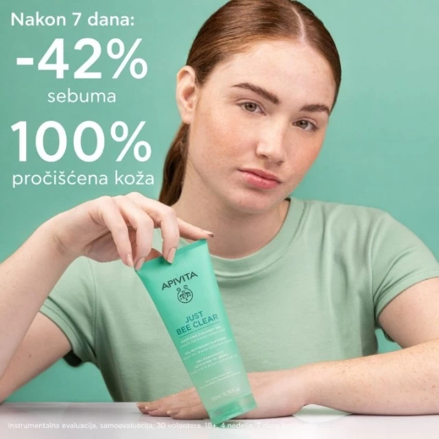 APIVITA JUST BEECLEAR GEL ZA ČIŠĆENJE 200ML