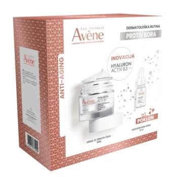 AVENE SET HYALURON ACTIV B3 KREMA 50ML +  HYALURON ACTIV B3 SERUM 10ML GRATIS