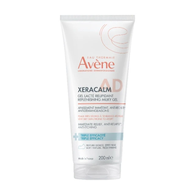 AVENE XERACALM A.D OBNAVLJAJUĆI MLEČNI GEL 200ML
