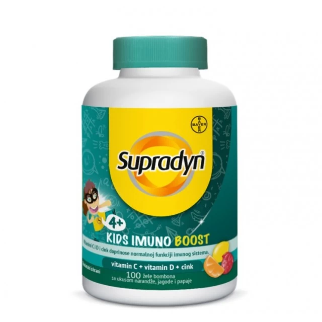 SUPRADYN KIDS IMUNO BOOST ŽELE BOMBONE A100