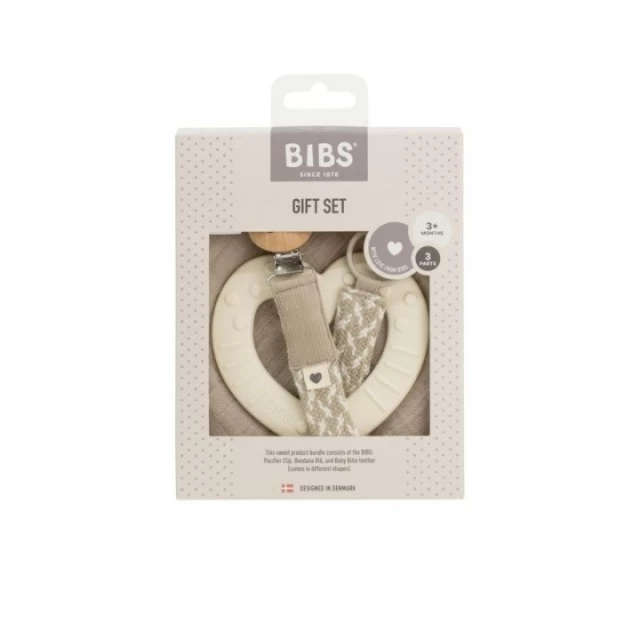 BIBS - poklon set My First 6 months Ivory