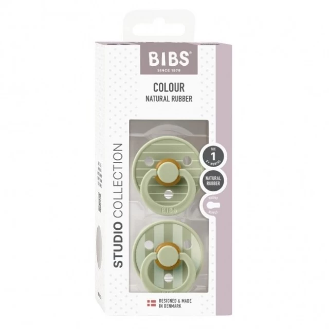 BIBS - Studio colour Pin Sage mix dude