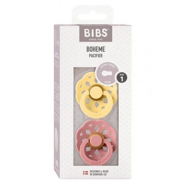 Bibs - Boheme Fossil Grey & Mauver dude  0-6 meseci