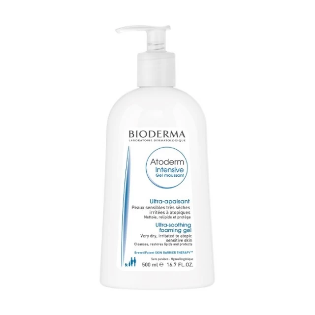 BIODERMA ATODERM INTENSIVE PENASTI GEL ZA LICE I TELO 500ML