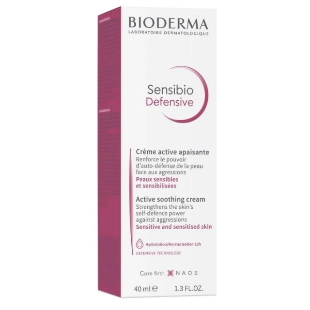 BIODERMA SENSIBIO DEFENSIVE KREM 40ML