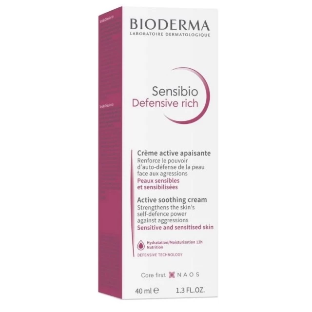 BIODERMA SENSIBIO DEFENSIVE RICH KREM 40ML