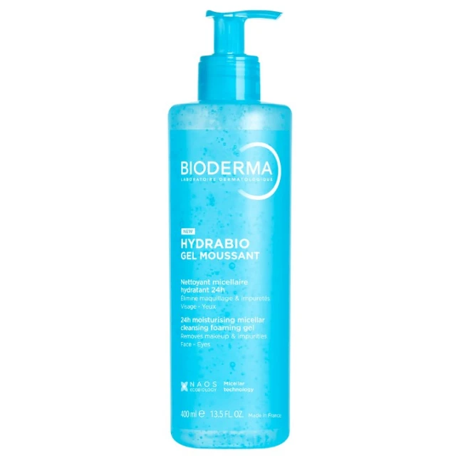 BIODERMA HYDRABIO GEL MOUSSANT 400ML