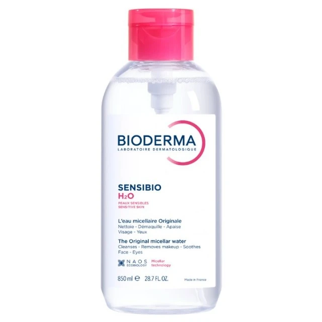 BIODERMA PROMO SENSIBIO H2O MICELARNA SA PUMICOM 850ML