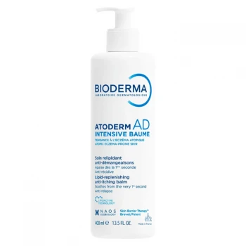 BIODERMA ATODERM AD INTENSIVE UMIRUJUĆI BALZAM ZA NADOKNADU LIPIDA I SPREČAVANJE SVRABA 400 ML