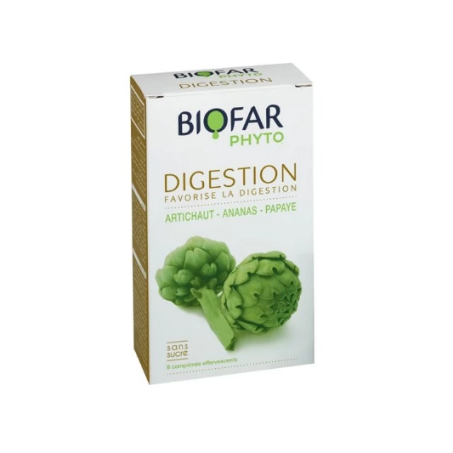 BIOFAR PHYTO DIGESTION ŠUMEĆE TABLETE A8
