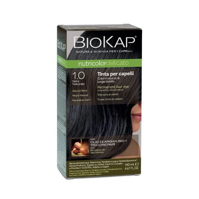 BIOKAP DELICATO FARBA 1.0 PRIRODNO CRNA