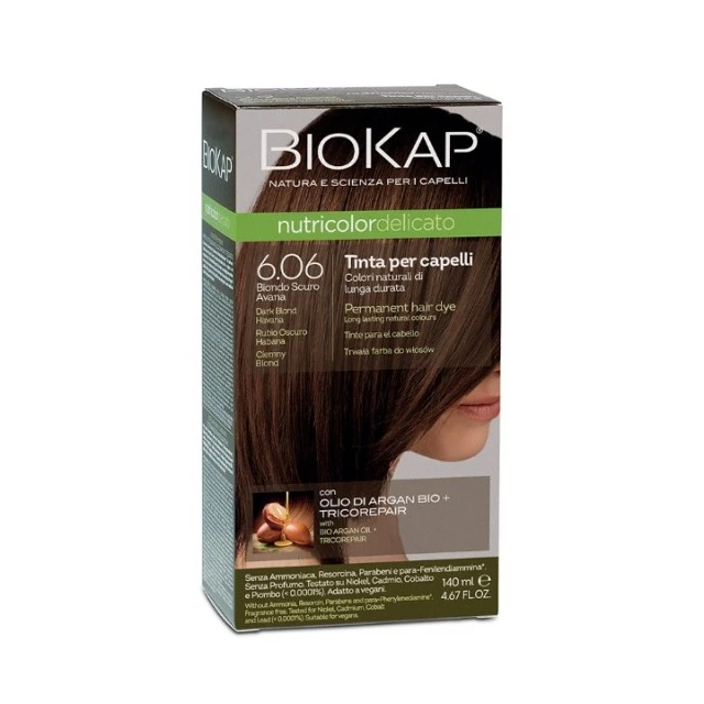 BIOKAP DELICATO FARBA 6.06 TAMNO PLAVA HAVANA