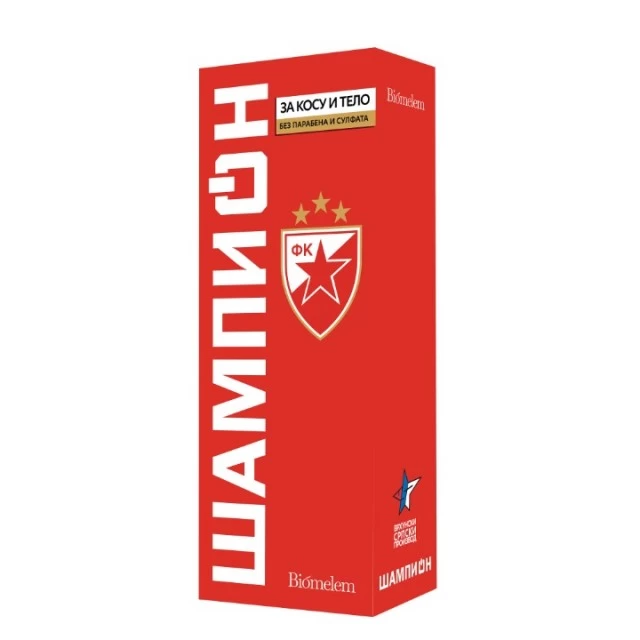 BIOŠAMPON FK CRVENA ZVEZDA ZA KOSU I TELO