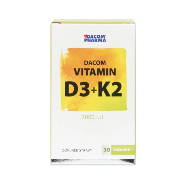DACOM VITAMIN D3 2000IJ+K2 60MCG KAPSULE A30