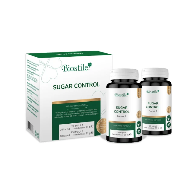 BIOSTILE SUGAR CONTROL COMPLET (30 KAPSULA + 60 KAPSULA)