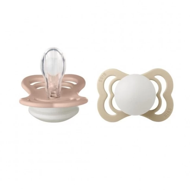 Bibs - Supreme Silicone Vanila night & Blush night dude