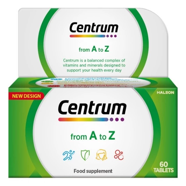 CENTRUM A-Z TABLETE A60