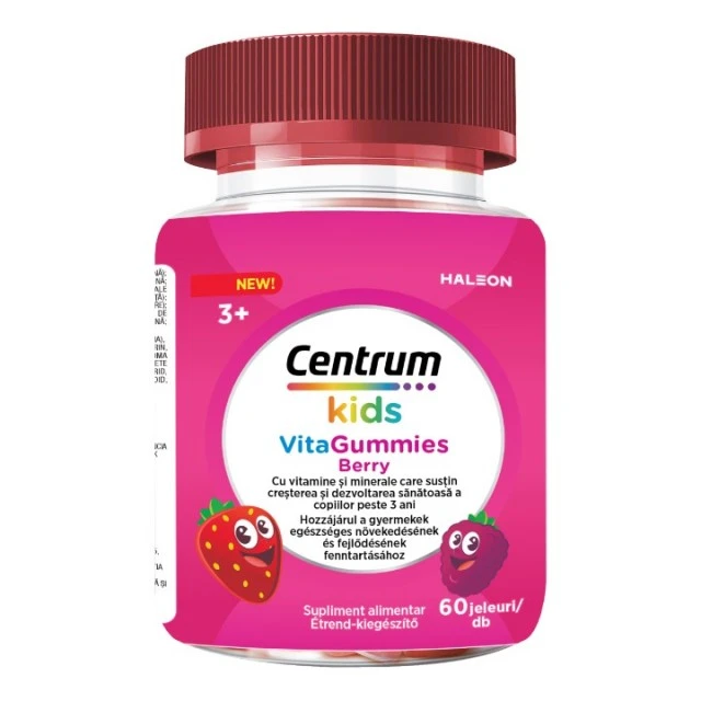 CENTRUM KIDS VITAGUMMIES BERRY GUMENE BOMBONE A60