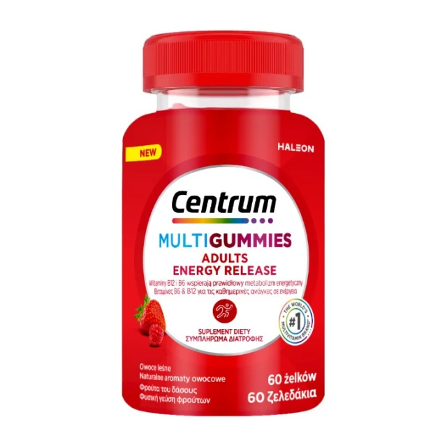CENTRUM MULTIGUMMIES ENERGY RELEASE A 60
