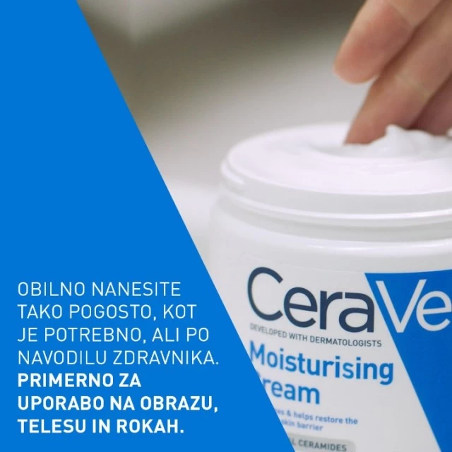 CERAVE HIDRANTNA KREMA ZA SUVU DO VRLO SUVU KOŽU 340ML