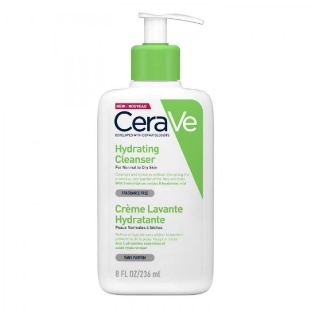 CERAVE HIDRANTNA NEGA ZA LICE SPF30 ZA NORMALNU DO SUVU KOŽU 52ML +  HIDRANTNA EMULZIJA ZA ČIŠĆENJE ZA NORMALNU DO SUVU KOŽU 236ML PROMO PAKET (50% NIŽA CENA NA ČISTAČ)