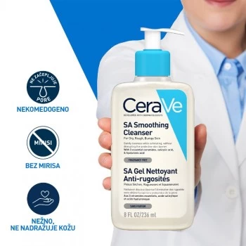 CERAVE SA GEL ZA ČIŠĆENJE SUVE I GRUBE KOŽE 236ML