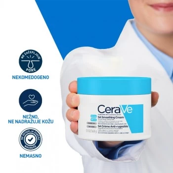 CERAVE SA HIDRANTNA KREMA ZA JAKO SUVU I GRUBU KOŽU 340ML	