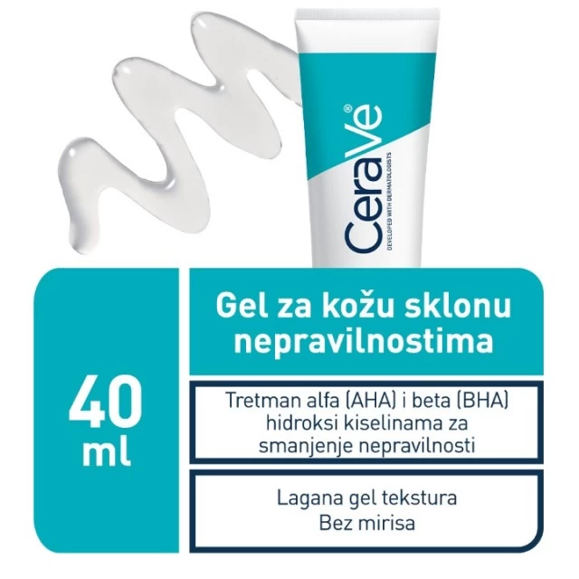 CERAVE GEL ZA KOŽU SKLONU NEPRAVILNOSTIMA 40ML