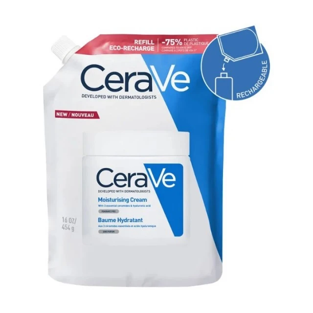 CERAVE HIDRANTNA KREMA ZA SUVU DO VRLO SUVU KOŽU REFFIL 454ML