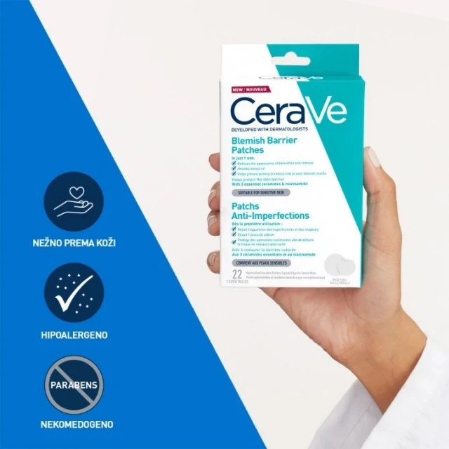 CERAVE FLASTERI PROTIV NEPRAVILNOSTI A 22