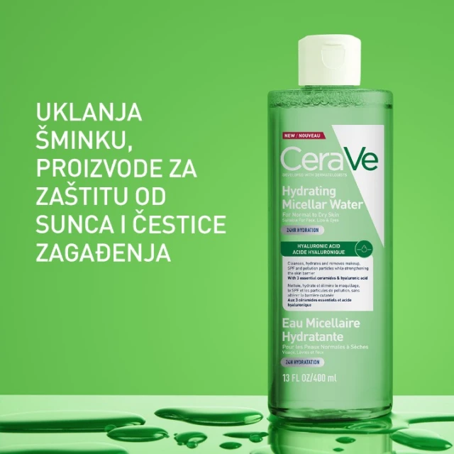 CERAVE HIDRATANTNA MICELARNA VODA 400ML