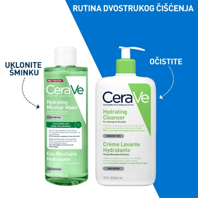 CERAVE HIDRATANTNA MICELARNA VODA 400ML