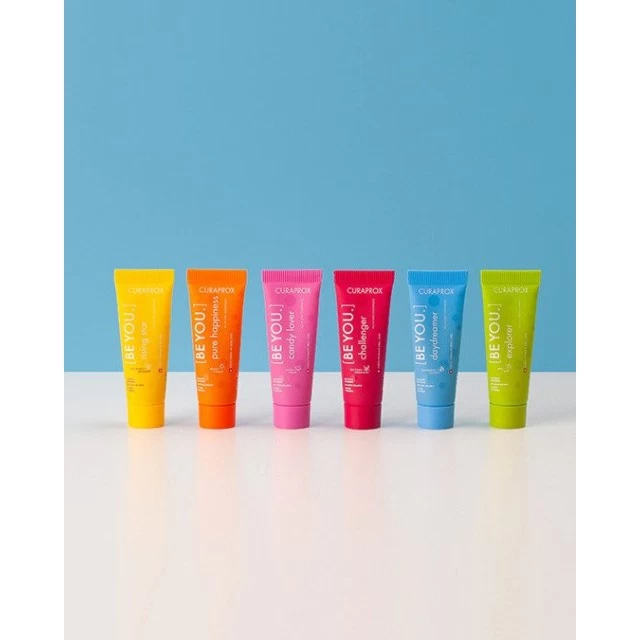 CURAPROX PAKOVANJE SA ŠEST UKUSA BE YOU PASTI ZA ZUBE + ČETKICA ULTRASOFT 5460