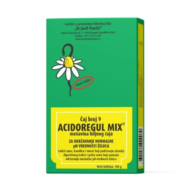 ČAJ 9 ACIDOREGUL MIX 100G