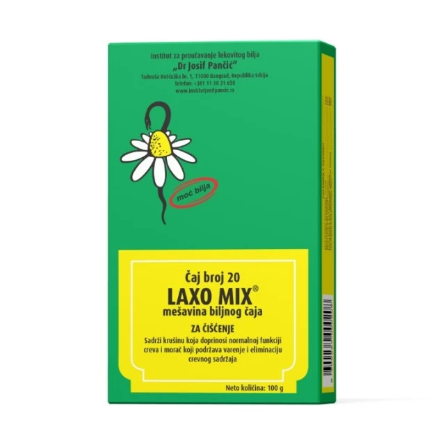 ČAJ 20 LAXO MIX 100G