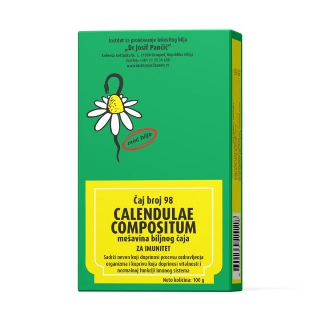 ČAJ 98 CALENDULAE COMPOSITUM - MEŠAVINA BILJNOG ČAJA ZA IMUNITET 100G