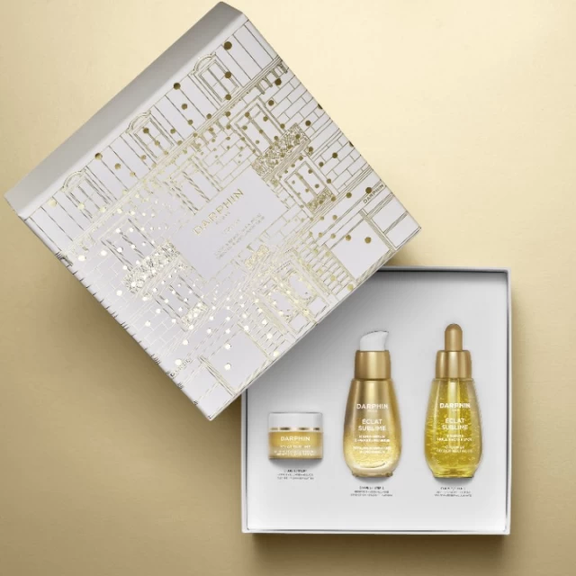 DARPHIN ECLAT SUBLIME SET (SERUM 30ML + ULJE 8 CVETOVA 30ML + AROMATIČNI BALZAM ZA ČIŠĆENJE 5ML)