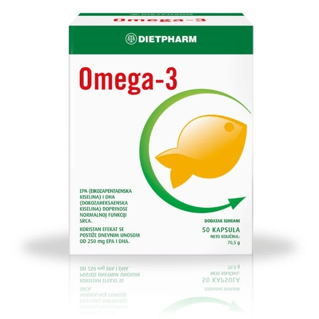 OMEGA 3 KAPSULE 50X1000MG