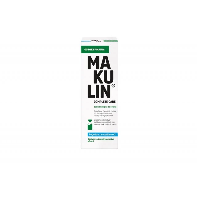 MAKULIN COMPLETE CARE RASTVOR ZA SOČIVA  380ml