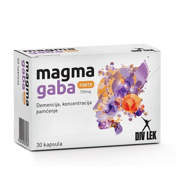 MAGMA GABA FORTE 750MG A30 KAPSULA