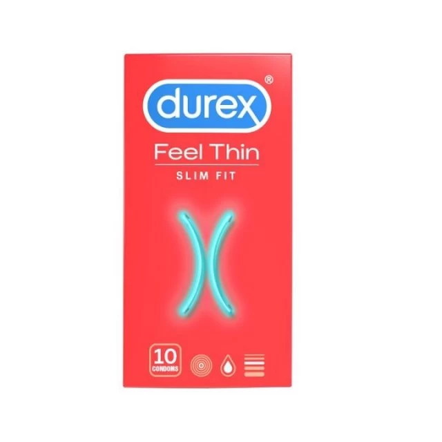 DUREX FEEL THIN SLIM FIT PREZERVATIVI 10 KOMADA