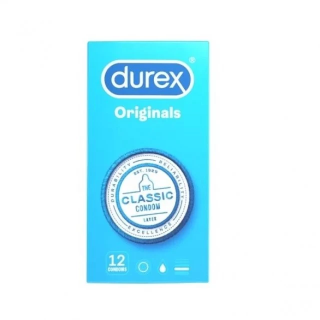 DUREX CLASSIC  PREZERVATIV 12KOMADA