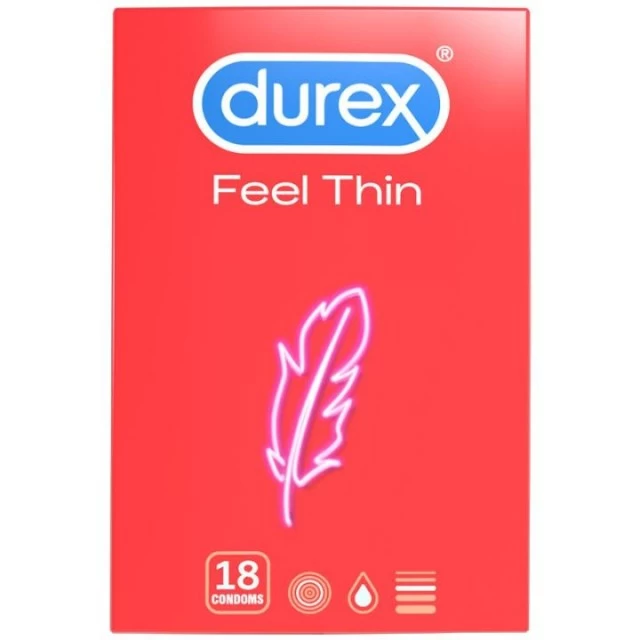 DUREX FEEL THIN PREZERVATIVI 18 KOMADA