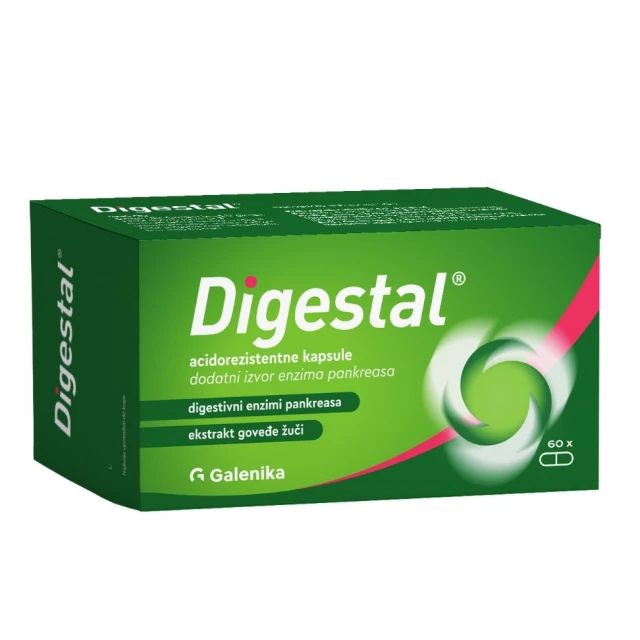 DIGESTAL ACIDOREZISTENTNE KAPSULE A 60