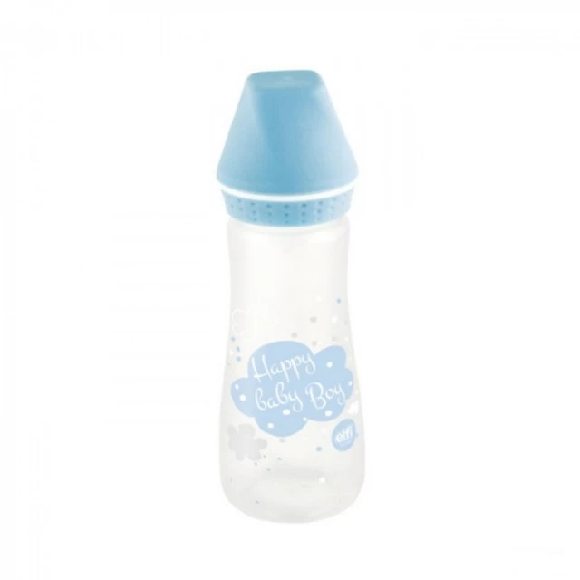 ELFI PLASTIČNA FLAŠICA SA SILIKONSKOM CUCLOM SWEET BABY 250 ML