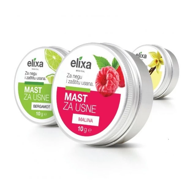 ELIXA MAST ZA USNE BERGAMOT 10G