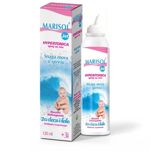 MARISOL JET HIPERTONIČNI SPREJ ZA NOS 120ML