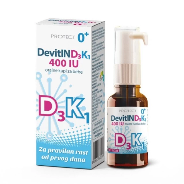 DEVITIN D3+K1 KAPI ZA BEBE 10ML