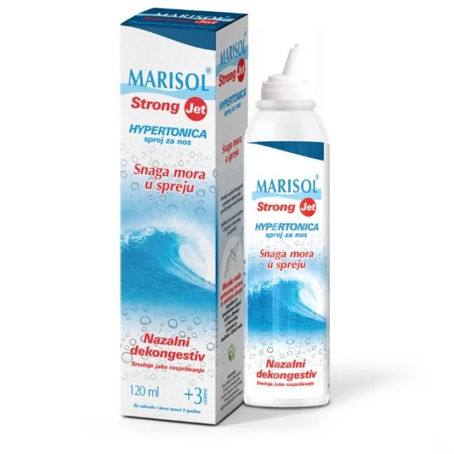 MARISOL STRONG JET HIPERTONIČNI SPREJ ZA NOS 120ML
